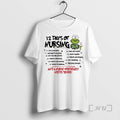 Officials Grinch 12 Days Of Nursing And A Nurse Who Really Need To Pee Christmas T-Shirts, Hoodie, Sweatshirt