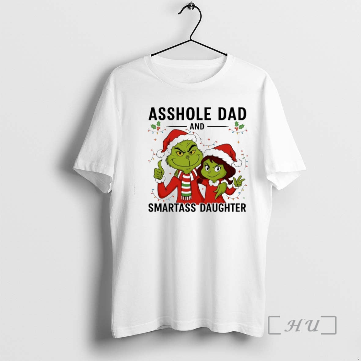 Officials Grinch Christmas Asshole Dand Smartass Daughter T-Shirts, Hoodie, Sweatshirt | RetroVerseTees.com