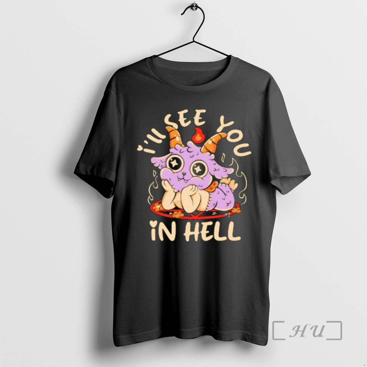 Officials Grumpy Demon Ill See You In Hell T-Shirts, Hoodie, Sweatshirt | RetroVerseTees.com
