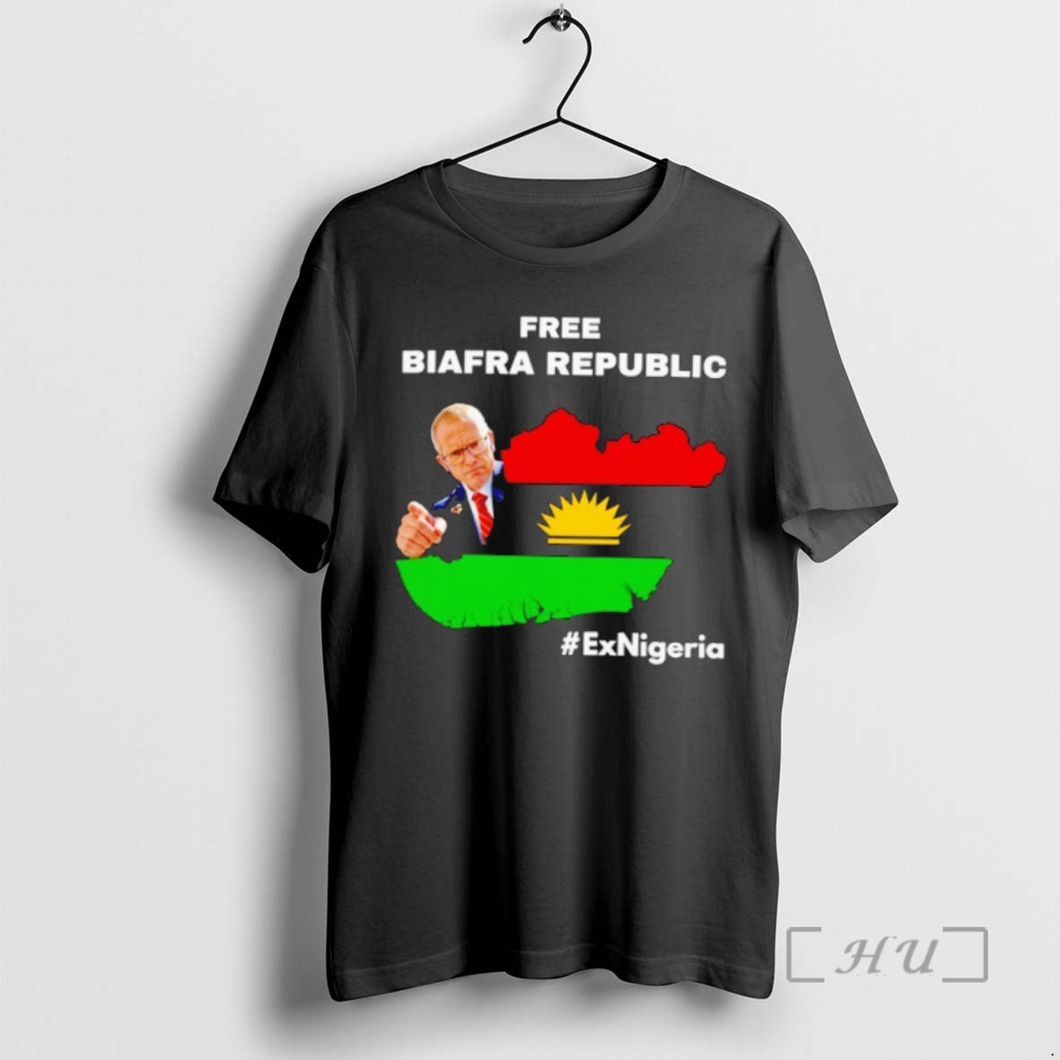 Officials Gunther Fehlinger Free Biafra Republic T-Shirts, Hoodie, Sweatshirt | RetroVerseTees.com
