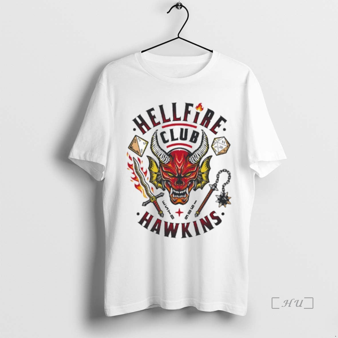 Officials Hellfire Club Hawkins Graphic T-Shirts, Hoodie, Sweatshirt | RetroVerseTees.com