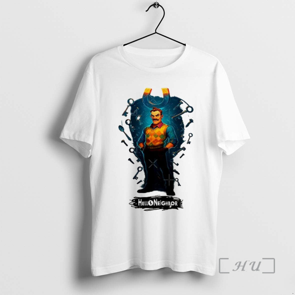 Officials Hello Neighbor Magnet Mind T-Shirts, Hoodie, Sweatshirt | RetroVerseTees.com