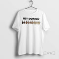 Officials Hey Donald Trump Middle Finger T-Shirts, Hoodie, Sweatshirt | RetroVerseTees.com
