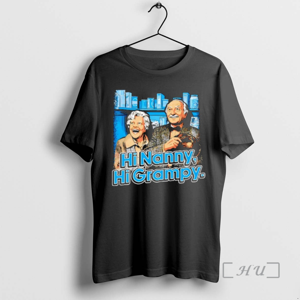 Officials Hi Nanny Hi Grampy Graphic T-Shirts, Hoodie, Sweatshirt | RetroVerseTees.com