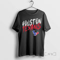Officials Houston Texans Hustle 2026 Logo T-Shirts, Hoodie, Sweatshirt | RetroVerseTees.com