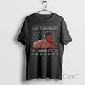 Officials I Am Pleasant Damn It Ugly Christmas Funny Tv Series Quote Premium T Shirts Hoodie, Sweatshirt | RetroVerseTees.com