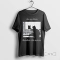 Officials I Do Not Think Therefore I Do Not Am Black Cat Premium T Shirts Hoodie, Sweatshirt | RetroVerseTees.com