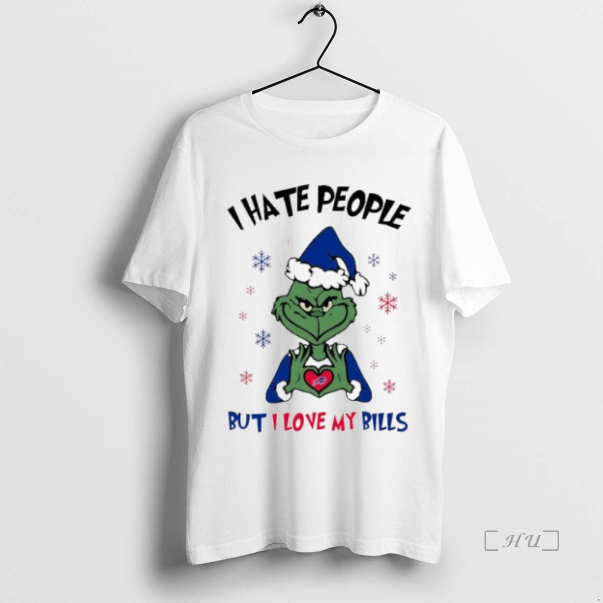 Officials I Hate People The Grinch But I Love My Bills Premium T Shirts Sweater Hoodie, Sweatshirt | RetroVerseTees.com