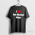 Officials I Love Ann Michael Maye Heart Tex T-Shirts, Hoodie, Sweatshirt | RetroVerseTees.com