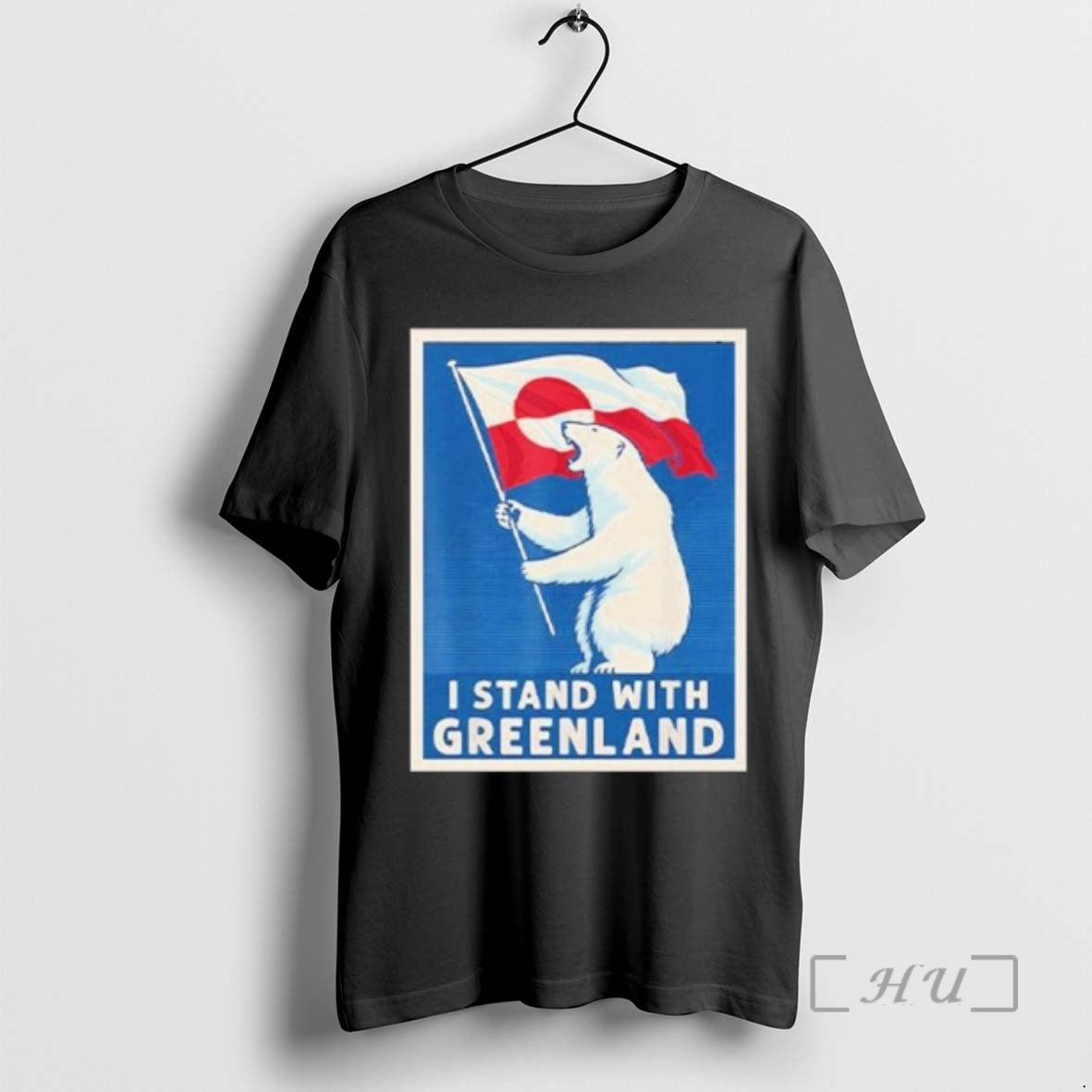 Officials I Stand With Greenland Flag Bear T-Shirts, Hoodie, Sweatshirt | RetroVerseTees.com
