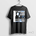 Officials I Voted For This Trump Middle Finger 2026 T-Shirts, Hoodie, Sweatshirt | RetroVerseTees.com