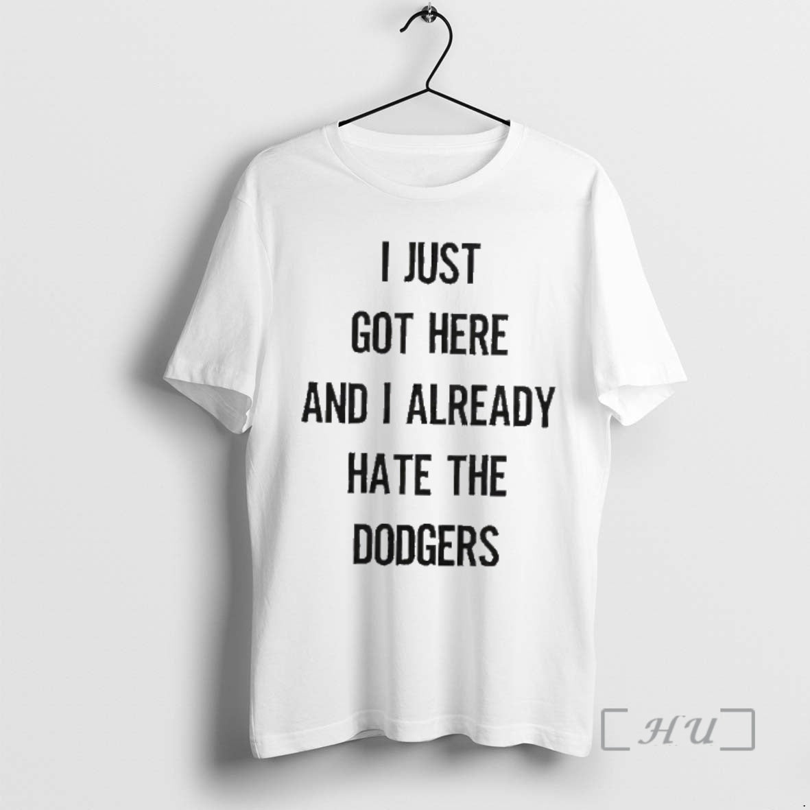 Officials I Just Got Here And I Already Hate The Dodgers Premium T Shirts Sweater Hoodie, Sweatshirt | RetroVerseTees.com