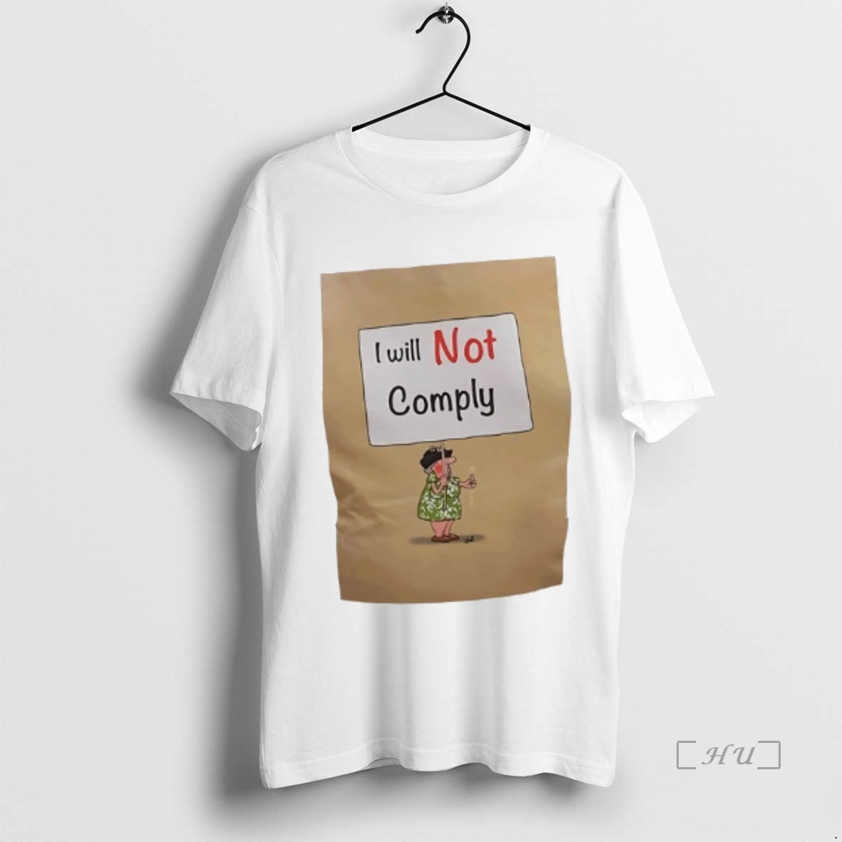 Officials I Will Not Comply Graphic T-Shirts, Hoodie, Sweatshirt | RetroVerseTees.com
