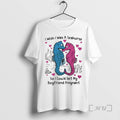 Officials I Wish I Was A Seahorse So I Could Get My Boyfriend Pregnant Blue T-Shirts, Hoodie, Sweatshirt | RetroVerseTees.com