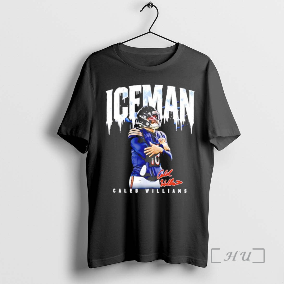 Officials Ice Man Caleb Williams Chicago Football Vintage T-Shirts, Hoodie, Sweatshirt | RetroVerseTees.com