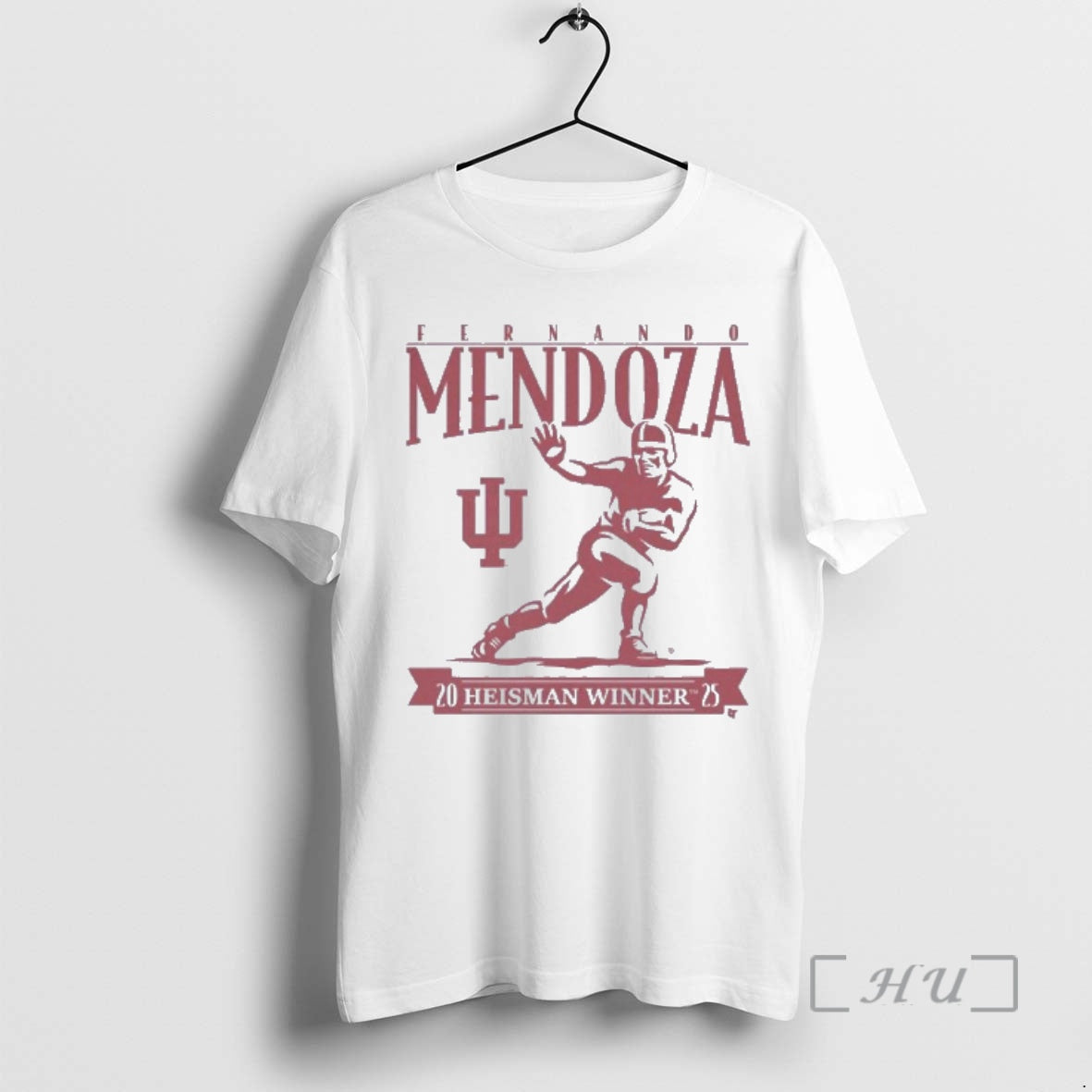 Officials Indiana Football Fernando Mendoza Heisman Trophy Winner T-Shirts, Hoodie, Sweatshirt | RetroVerseTees.com