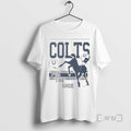 Officials Indianapolis Colts For The Shoe Spirit Script T-Shirts, Hoodie, Sweatshirt | RetroVerseTees.com