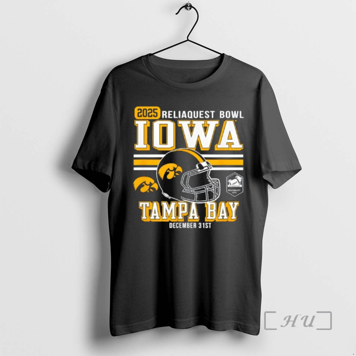 Officials Iowa Hawkeyes Reliaquest Bowl 2025 T-Shirts, Hoodie, Sweatshirt | RetroVerseTees.com