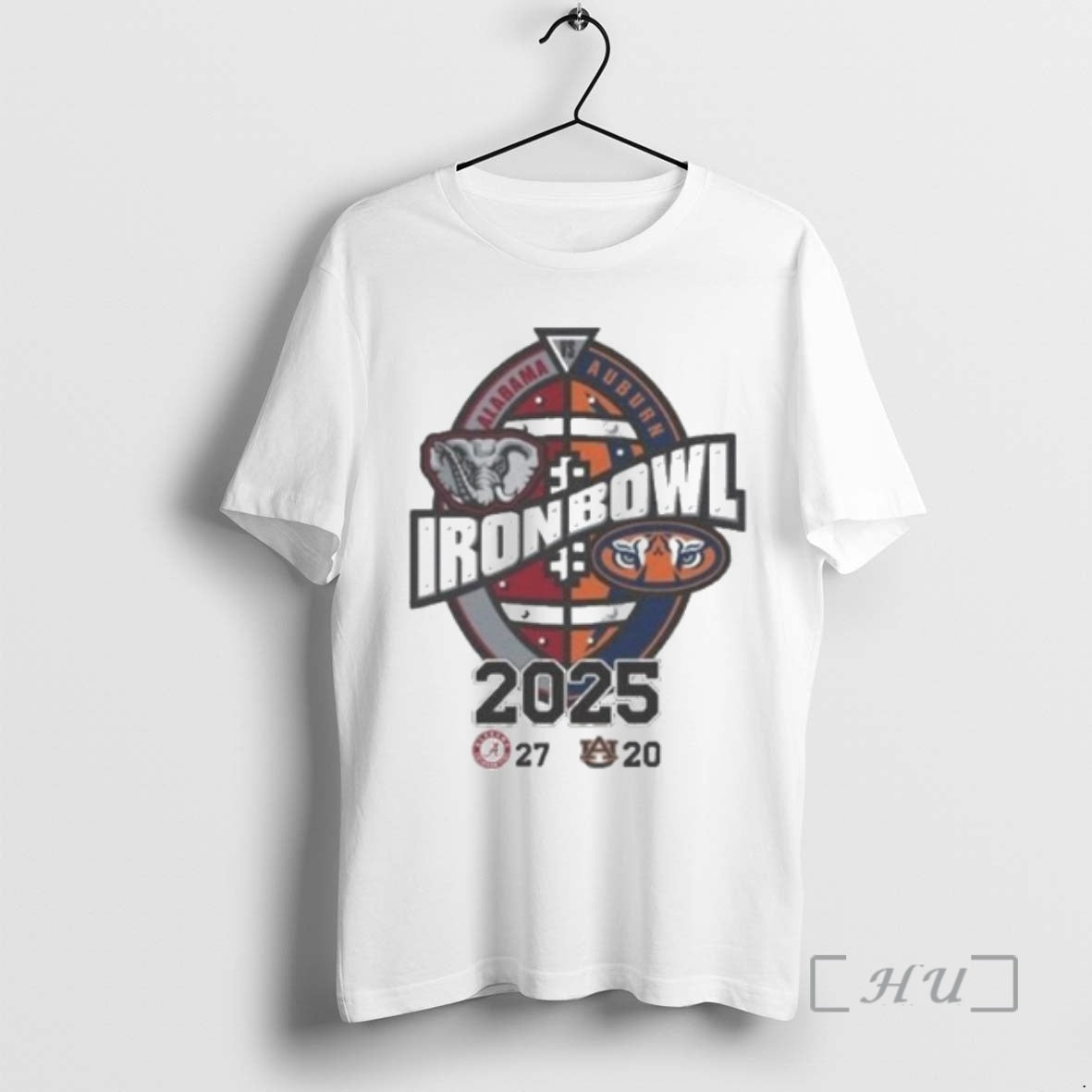 Officials Iron Bowl Alabama Vs Auburn 2025 Score Circle White T-Shirts, Hoodie, Sweatshirt | RetroVerseTees.com