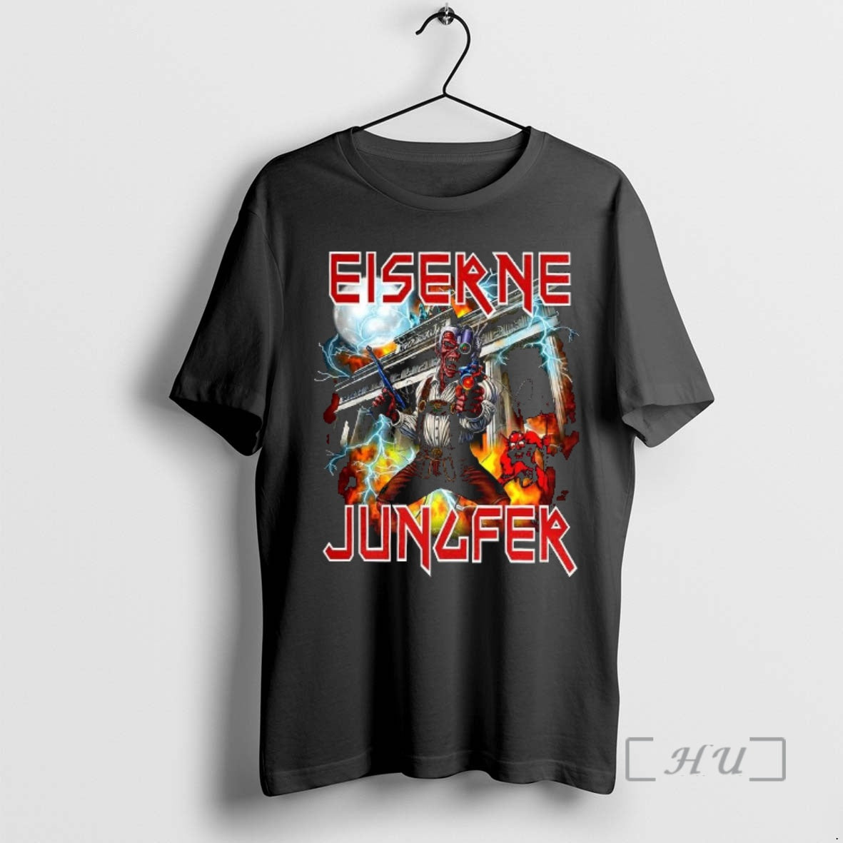 Officials Iron Zombie Eiserne Jungfer Music Lover T-Shirts, Hoodie, Sweatshirt | RetroVerseTees.com