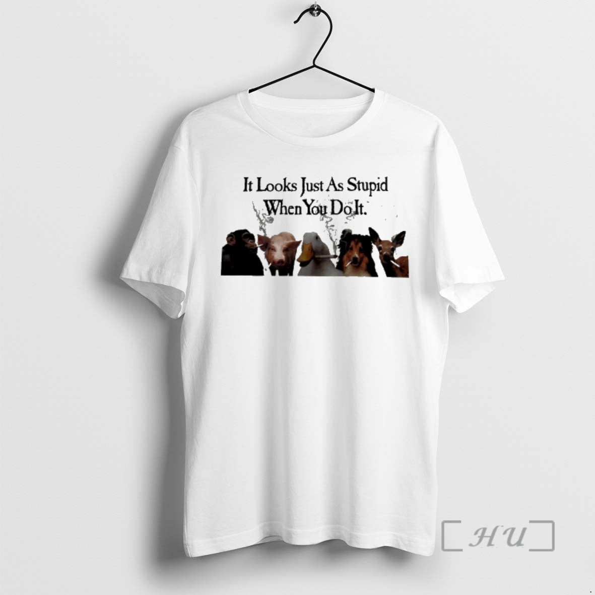 Officials It Looks Just As Stupid When You Do It Anti Smoking Premium T Shirts Hoodie, Sweatshirt | RetroVerseTees.com