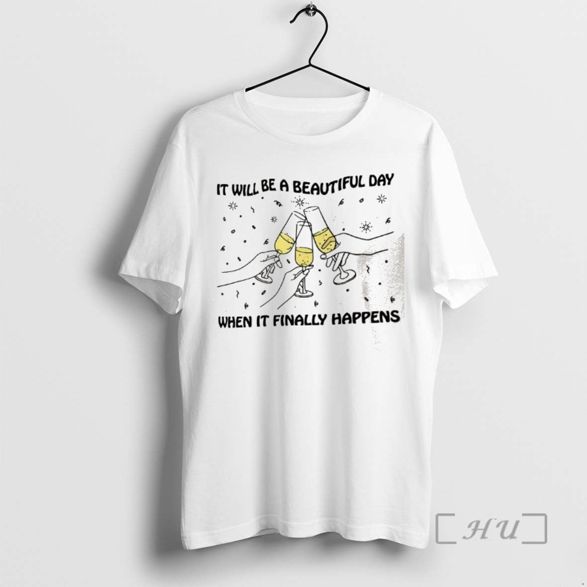 Officials It Will Be A Beautiful Day When It Finally Happens Year End Party Premium T-Shirts, Hoodie, Sweatshirt