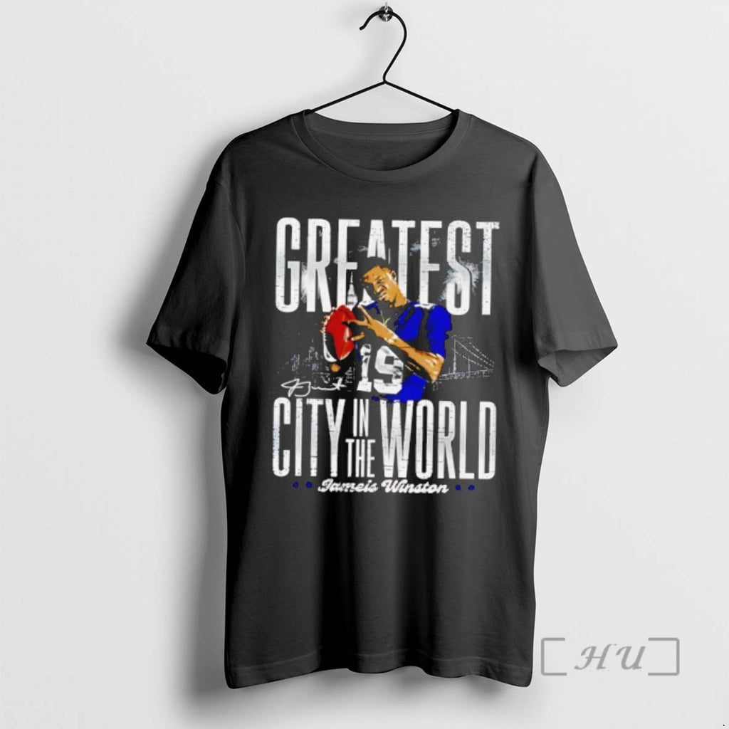 Officials Jameis Winston New York G Greatest City In The World Signature Retro Premium
