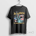 Officials Jesus Christ One Nation Graphic T-Shirts, Hoodie, Sweatshirt | RetroVerseTees.com