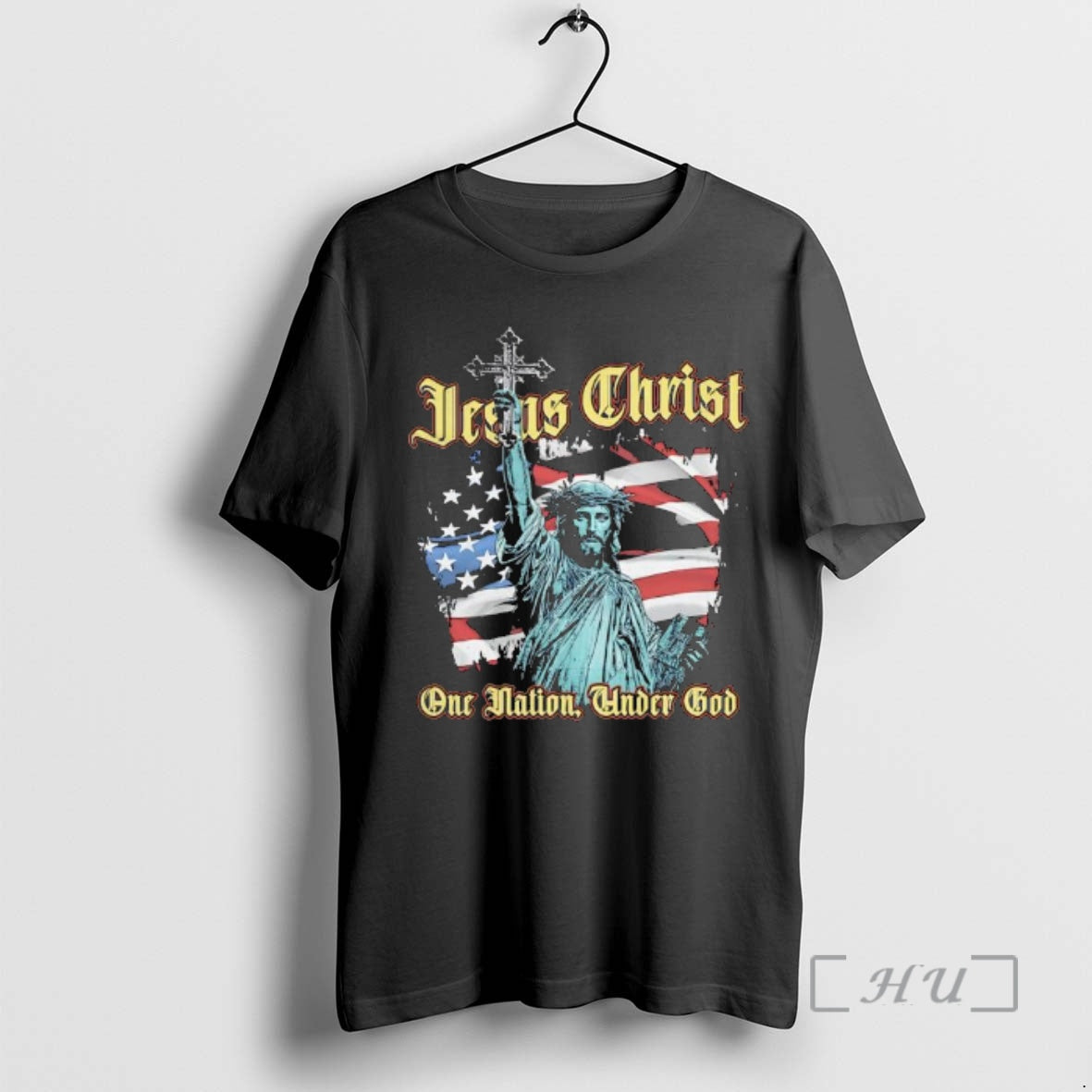 Officials Jesus Christ One Nation Graphic T-Shirts, Hoodie, Sweatshirt | RetroVerseTees.com