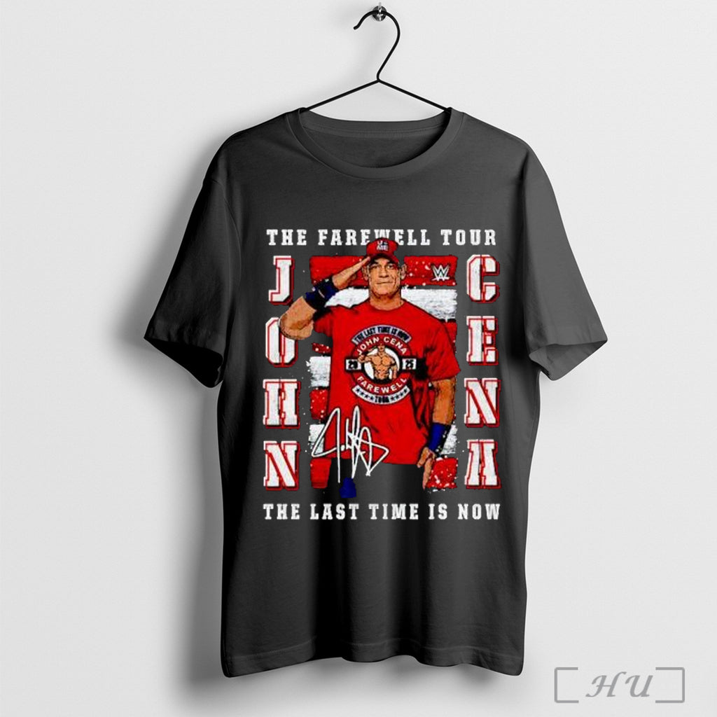 Officials John Cena Farewell Tour The Last Time Is Now T Shirt