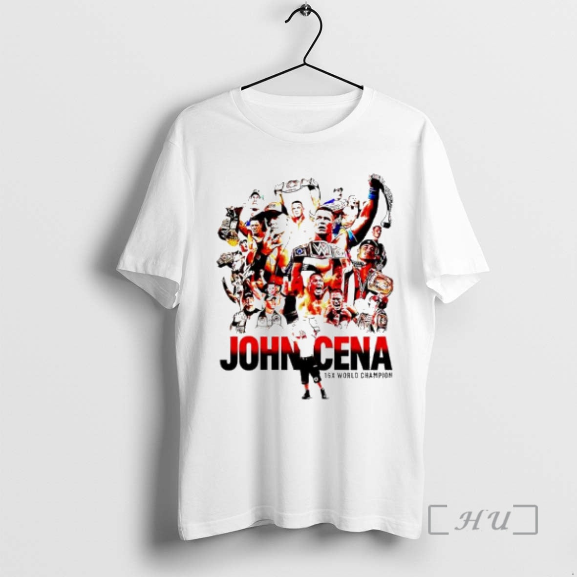 Officials John Cena Wrestlemania 17th Championship T-Shirts, Hoodie, Sweatshirt | RetroVerseTees.com
