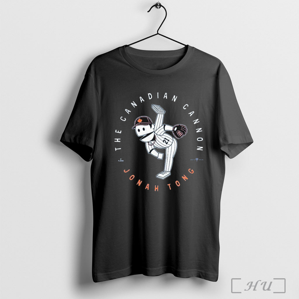 Officials Jonah Tong The Canadian Cannon New York Mets T Shirt
