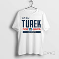 Officials Josh Turek For Iowa Logo T-Shirts, Hoodie, Sweatshirt | RetroVerseTees.com