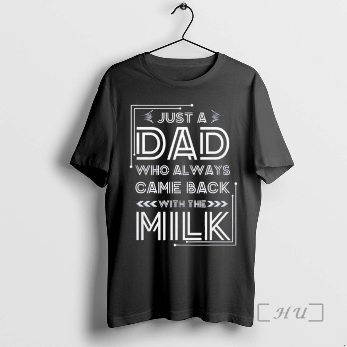 Officials Just A Dad Who Always Came Back With The Milk Premium T Shirts Sweater Hoodie, Sweatshirt | RetroVerseTees.com