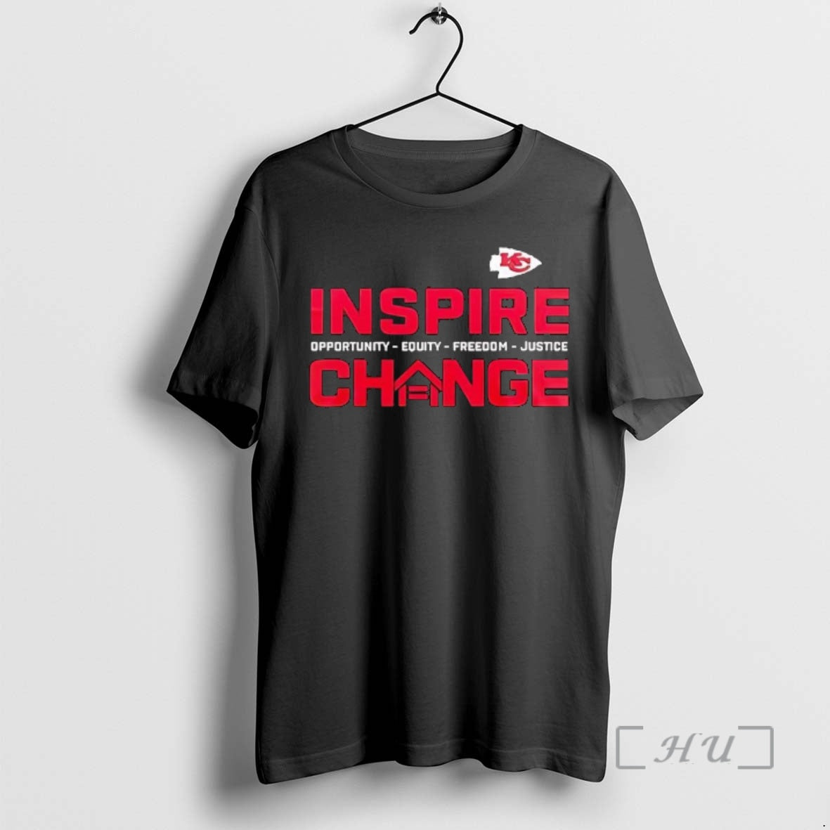 Officials Kansas City Chiefs X Inspire Change Logo T-Shirts, Hoodie, Sweatshirt | RetroVerseTees.com