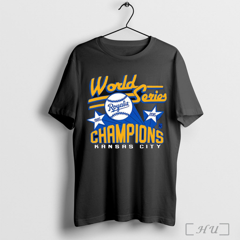 Officials Kansas City Royals World Series Champions 1985 2015 T Shirt