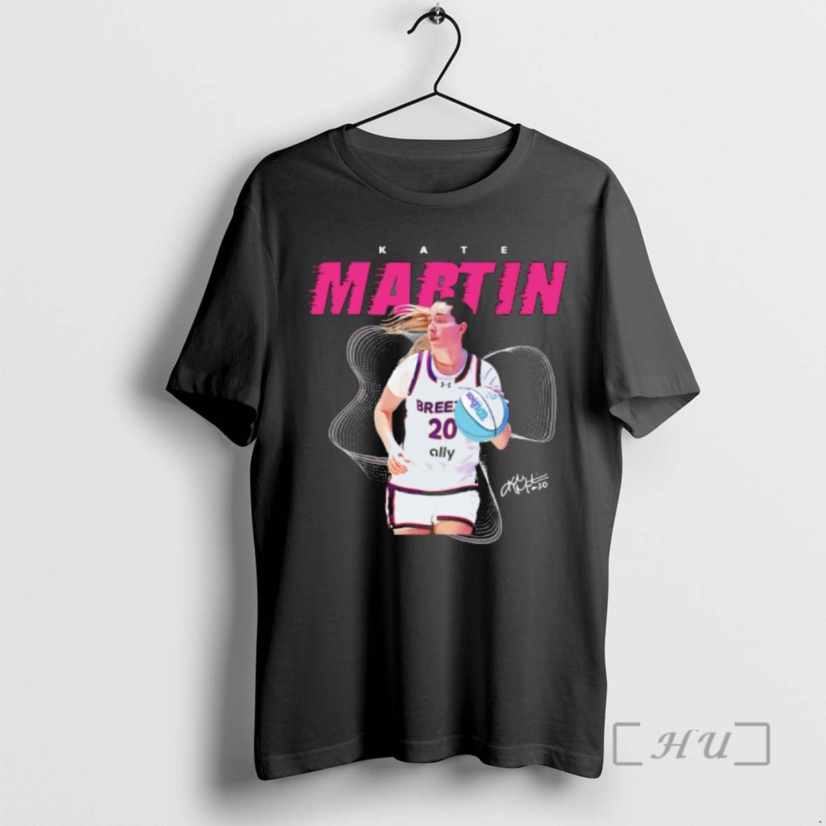 Officials Kate Martin Breeze Bc Unrivaled Basketball 2026 Signature T-Shirts, Hoodie, Sweatshirt | RetroVerseTees.com