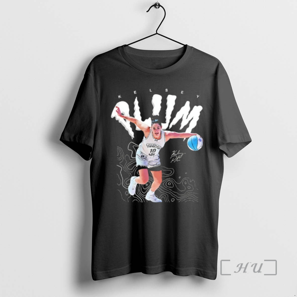 Officials Kelsey Plum Phantom Bc Unrivaled Basketball Pose Graphic T-Shirts, Hoodie, Sweatshirt | RetroVerseTees.com