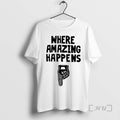 Officials Kevin Durant Under Crown Where Amazing Happens T-Shirts, Hoodie, Sweatshirt | RetroVerseTees.com