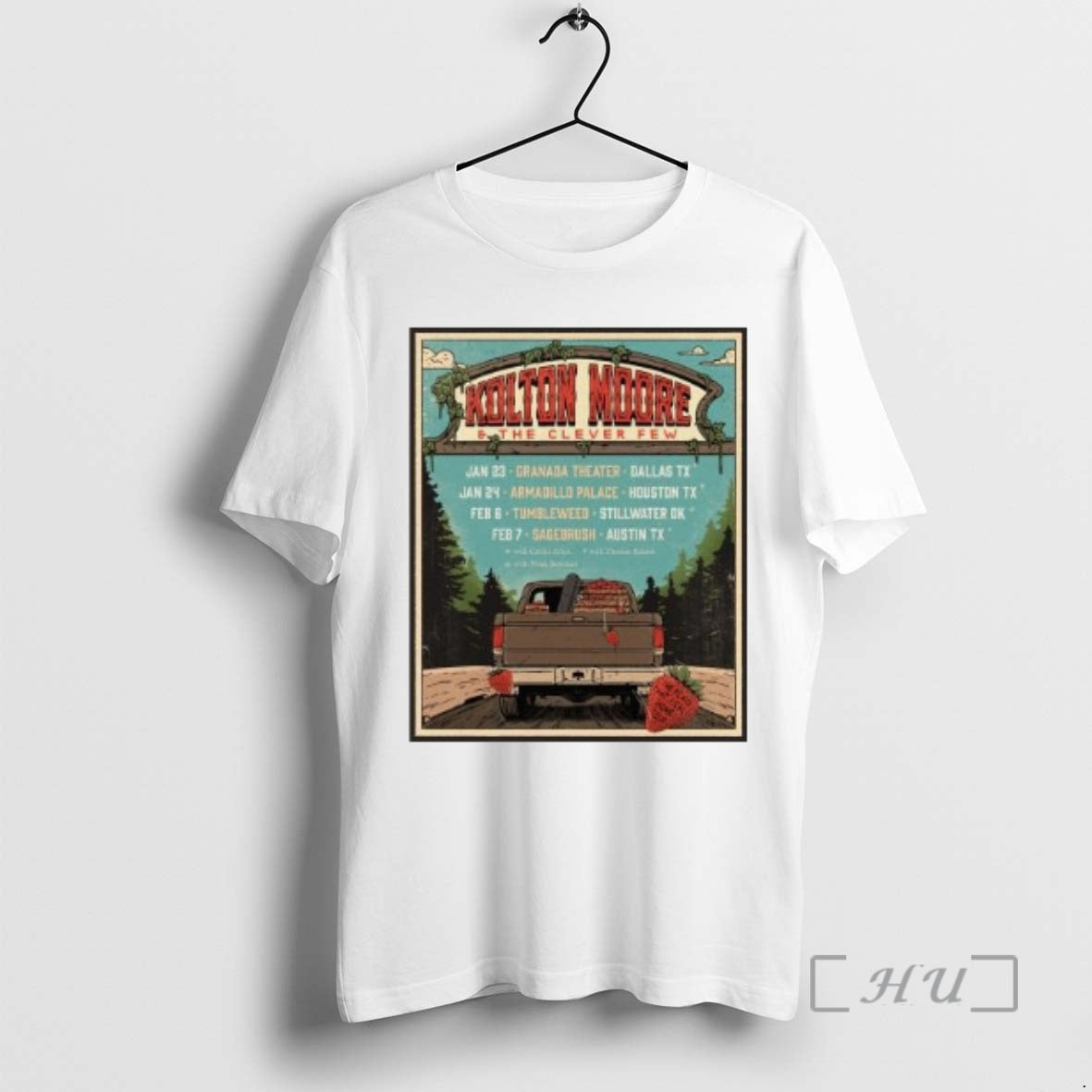 Officials Kolton Moore Texas Oklahoma Shows 2026 Circle White T-Shirts, Hoodie, Sweatshirt | RetroVerseTees.com