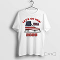Officials Lets Go Usa Ice Skating 2026 Winter Olympics T-Shirts, Hoodie, Sweatshirt | RetroVerseTees.com