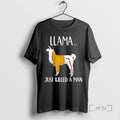 Officials Llama Just Killed A Man T-Shirts, Hoodie, Sweatshirt | RetroVerseTees.com