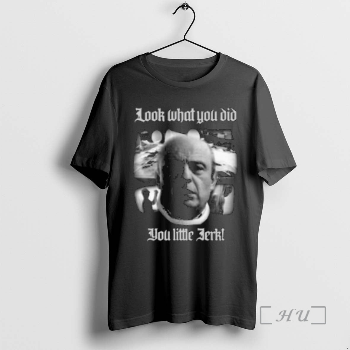 Officials Look What You Did You Like Jerk Circle Black T-Shirts, Hoodie, Sweatshirt | RetroVerseTees.com