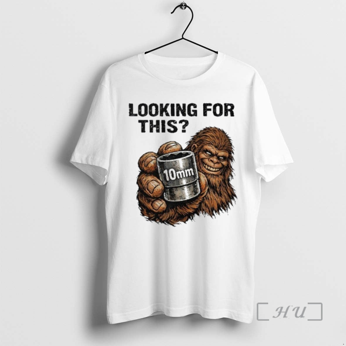 Officials Looking For This Funny Bigfoot 10mm Socket Mechanic T-Shirts, Hoodie, Sweatshirt | RetroVerseTees.com