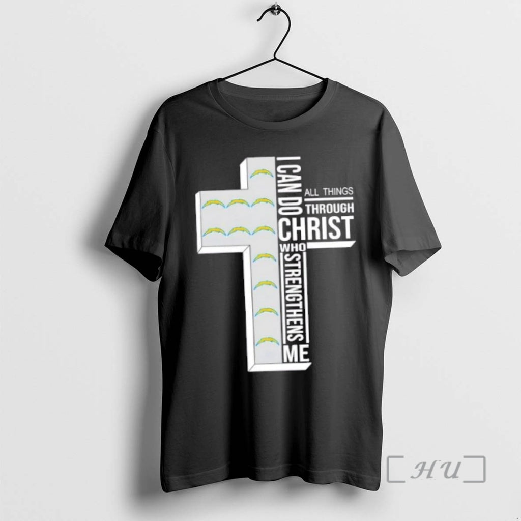 Officials Los Angeles Chargers Football X I Can Do All Things Through Christ Who Strengthens