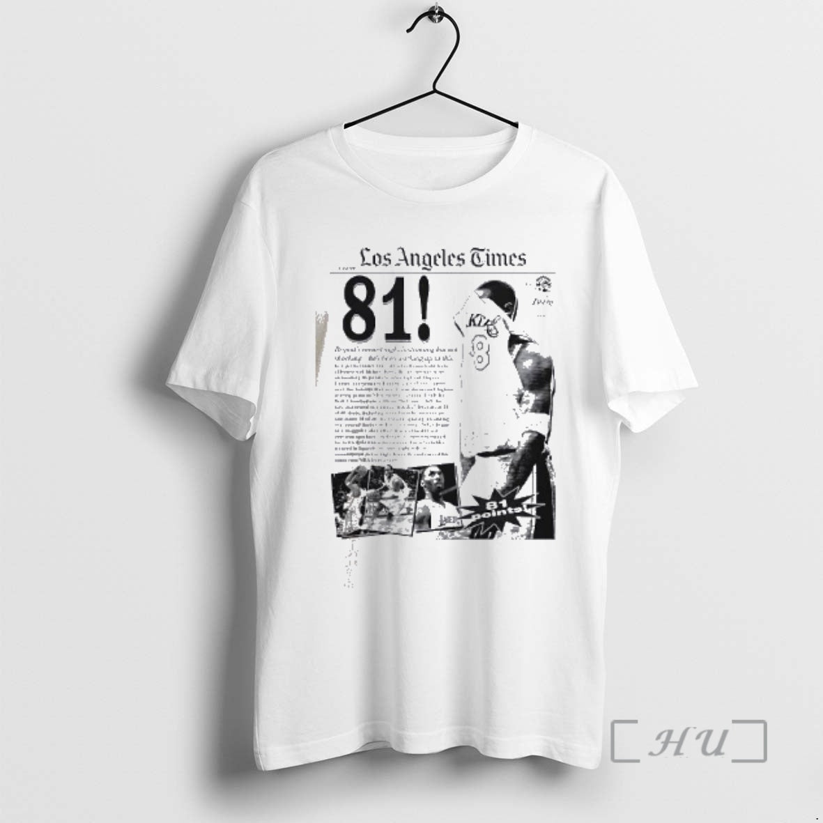 Officials Los Angeles Times Kobe 81 Points Vintage T-Shirts, Hoodie, Sweatshirt | RetroVerseTees.com