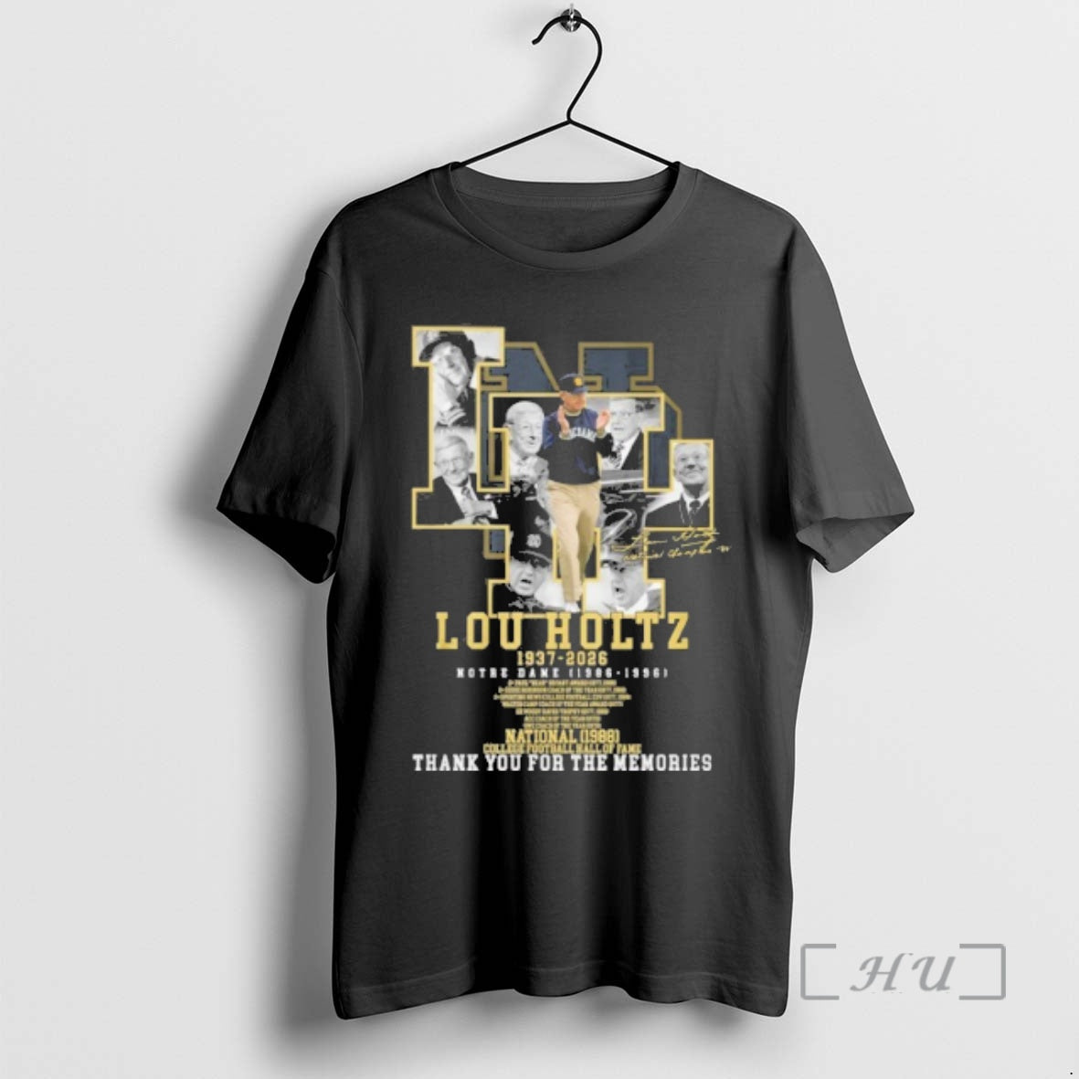 Officials Lou Holtz 1937 2026 Notre Dame 1986 1996 T-Shirts, Hoodie, Sweatshirt | RetroVerseTees.com