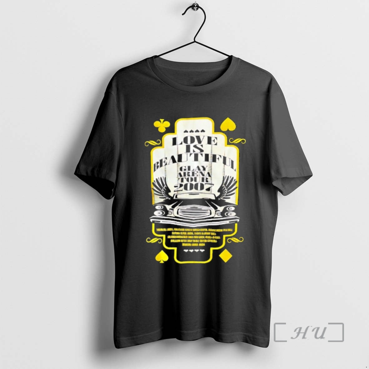 Officials Love Is Beautiful Glay Arena Tour 2007 T-Shirts, Hoodie, Sweatshirt | RetroVerseTees.com