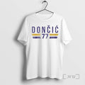 Officials Luka Doncic 77 Los Angeles Lakers Basketball Name And Number Premium T Shirts Sweater Hoodie, Sweatshirt