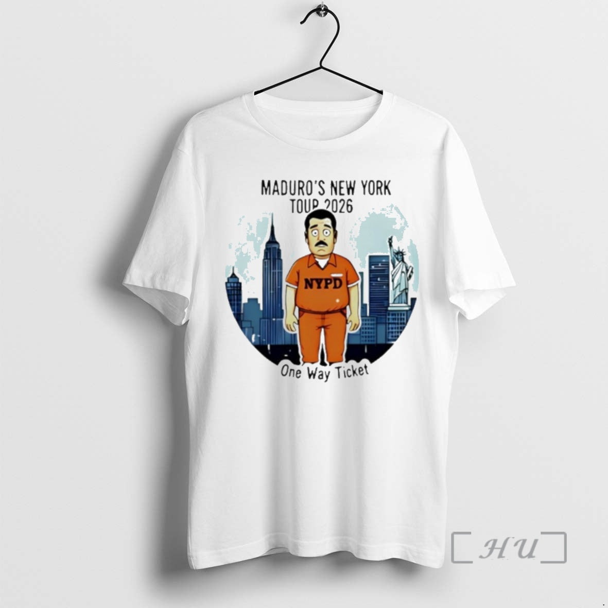 Officials Maduro New York Tour 2026 One Way T-Shirts, Hoodie, Sweatshirt | RetroVerseTees.com